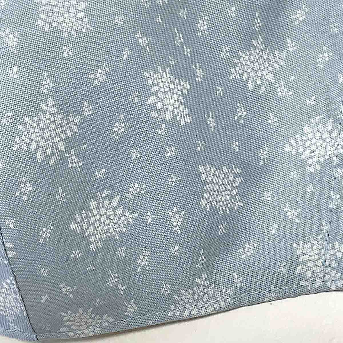 立体マスク ウィンターカラーのブルーグレイ フラワープリント 内側クレンゼ使用の画像3枚目