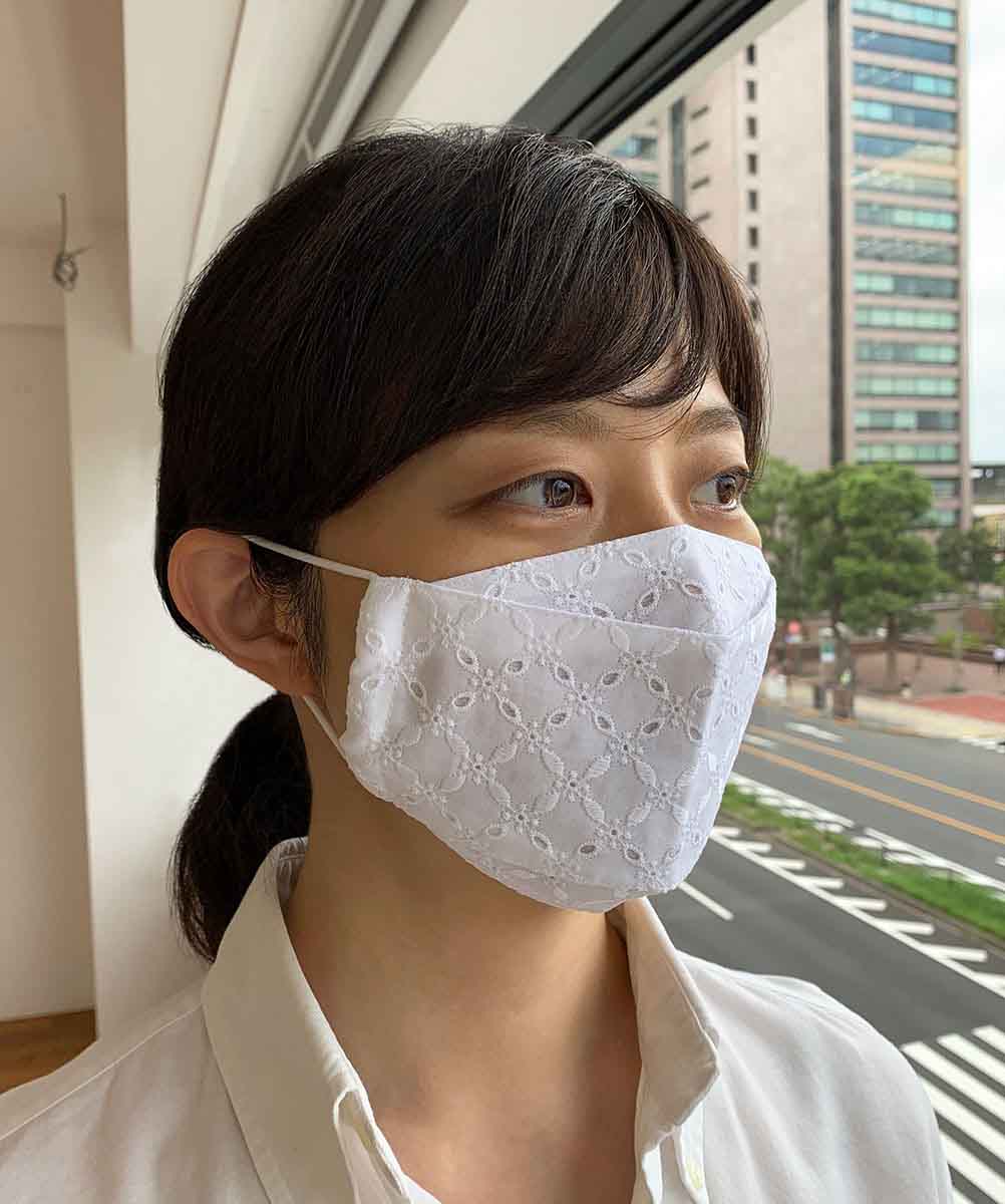 レースマスク 舟形デザイン(大臣マスク)の画像8枚目