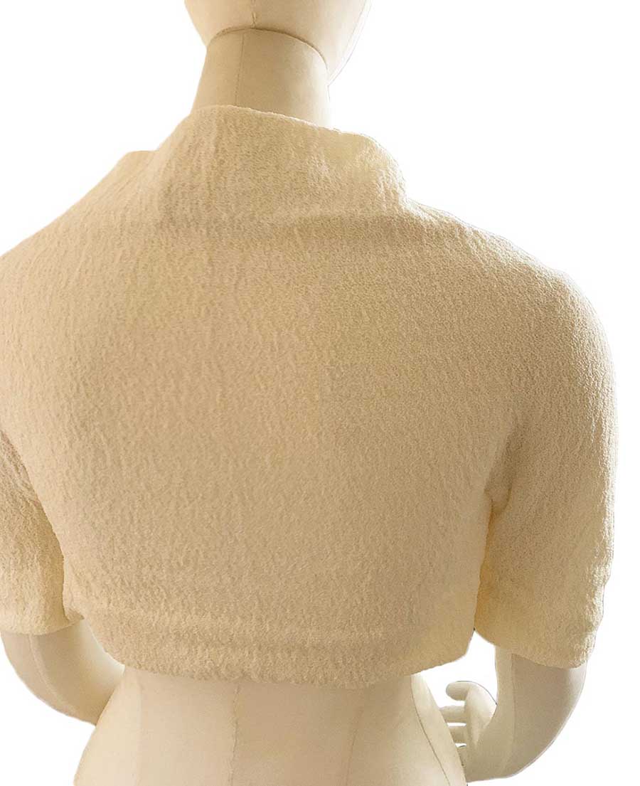 ストレッチタイプのショール風ボレロの画像7枚目