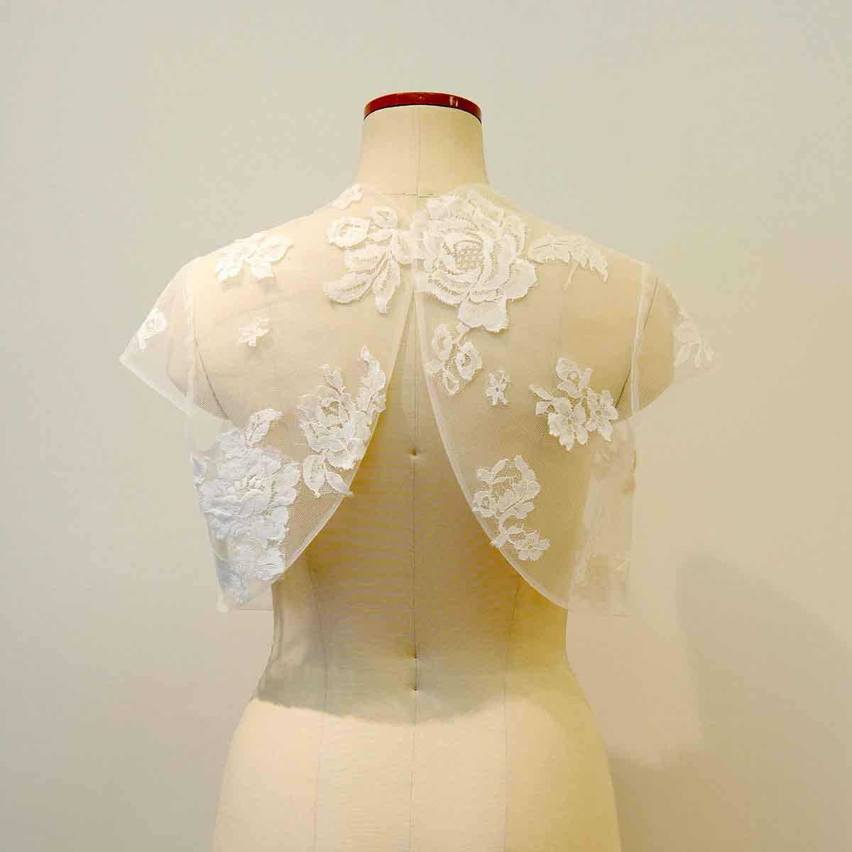 可憐なレースボレロ (後ろ明きタイプ) LLの画像4枚目