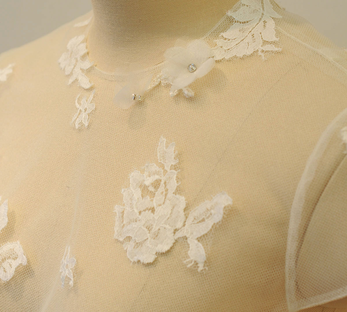 可憐なレースボレロ (後ろ明きタイプ) LLの画像6枚目