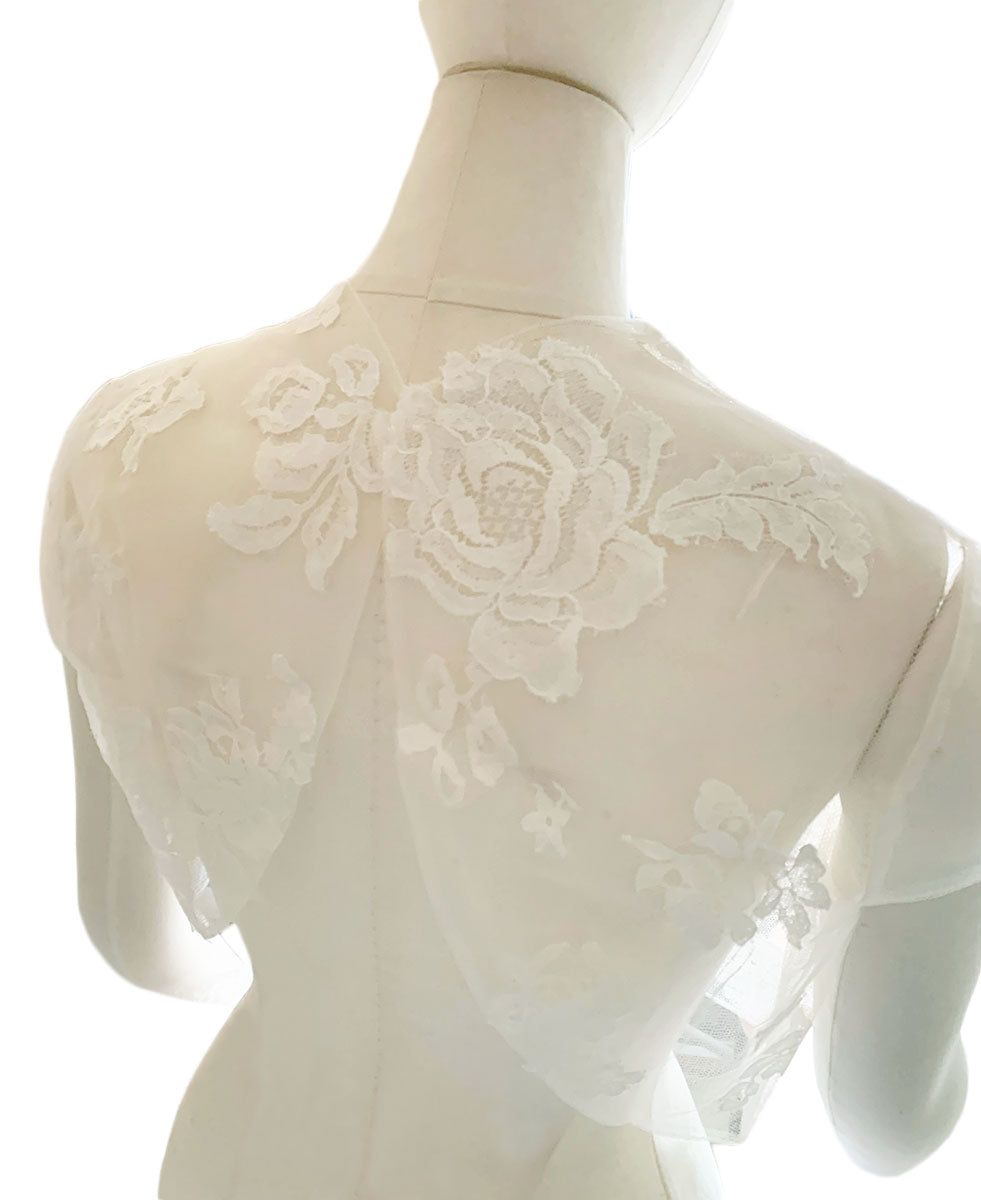 可憐なレースボレロ (後ろ明きタイプ) LLの画像8枚目