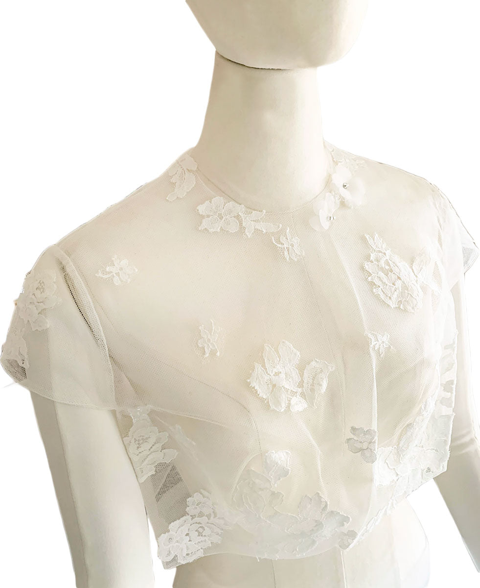 可憐なレースボレロ (後ろ明きタイプ) LLの画像9枚目