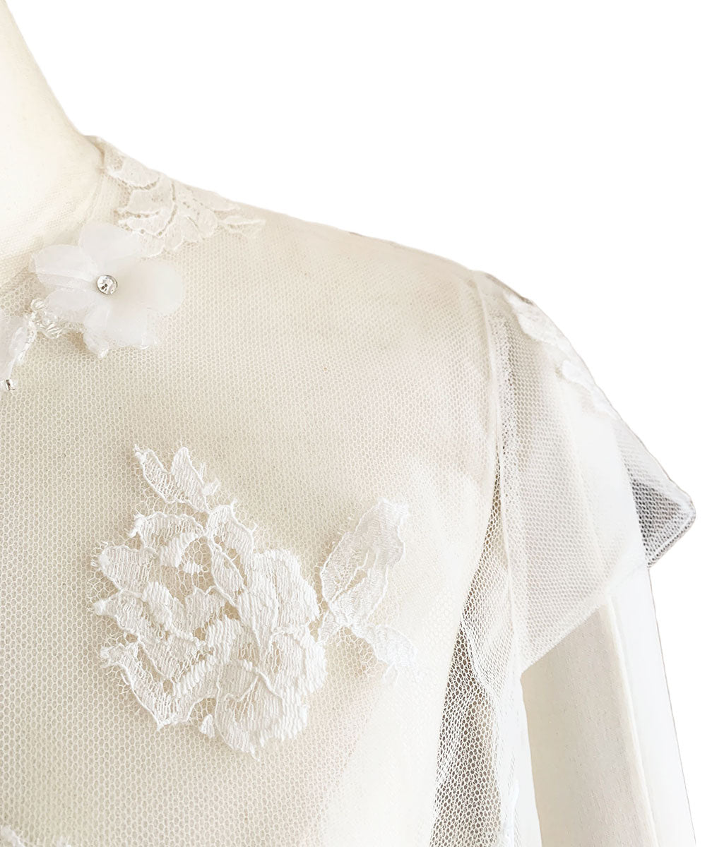 可憐なレースボレロ (後ろ明きタイプ) LLの画像11枚目