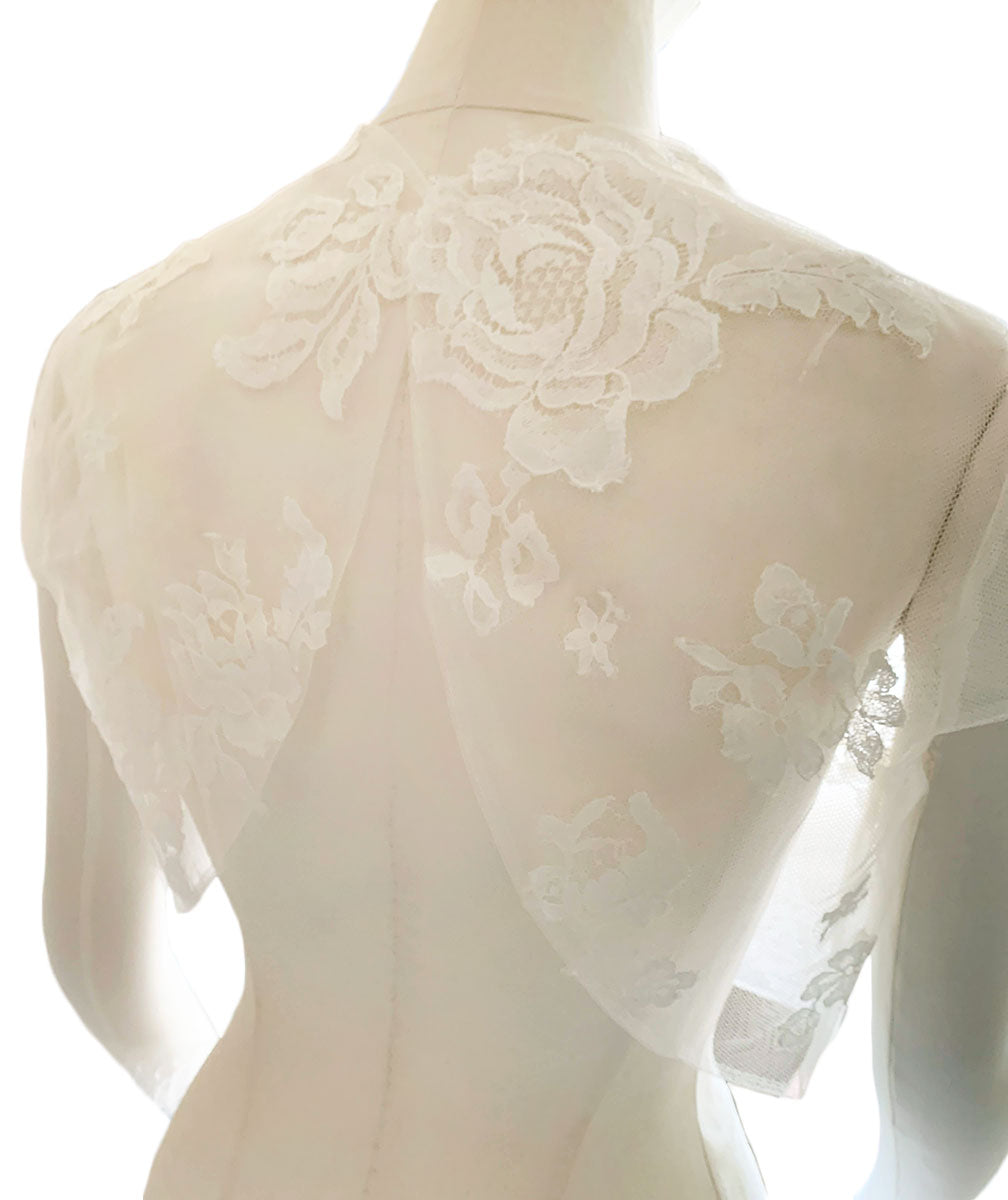 可憐なレースボレロ (後ろ明きタイプ) LLの画像13枚目