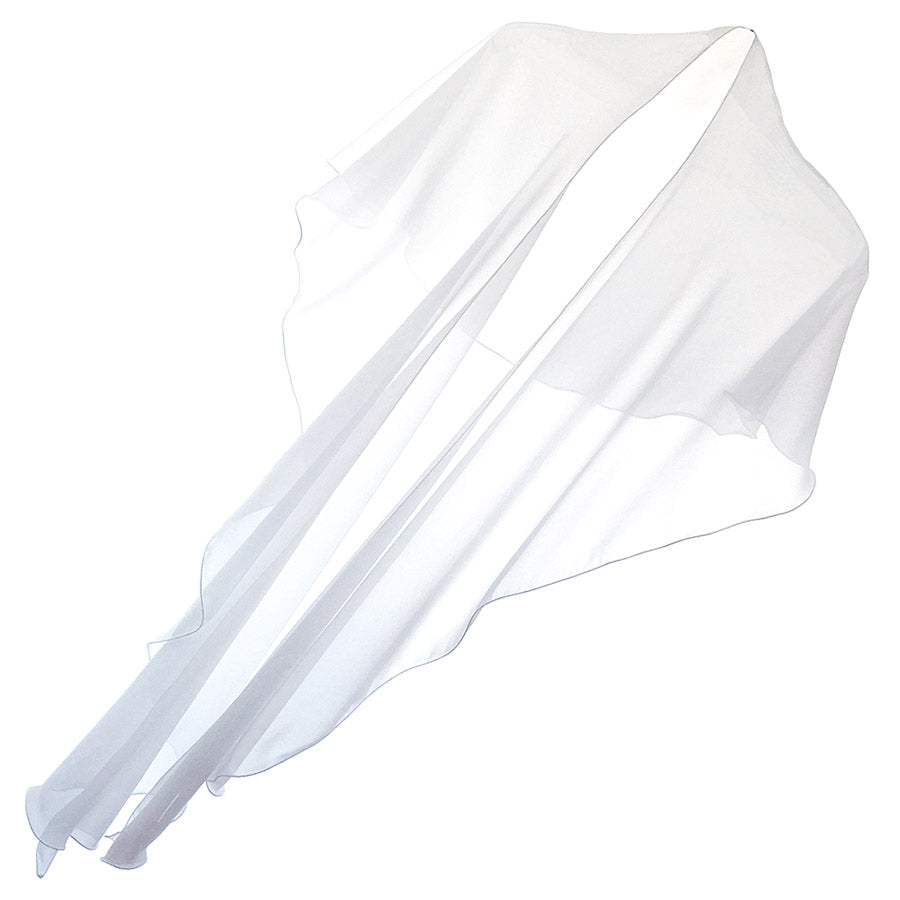 シフォンジョーゼットのU字型ストール の画像10枚目