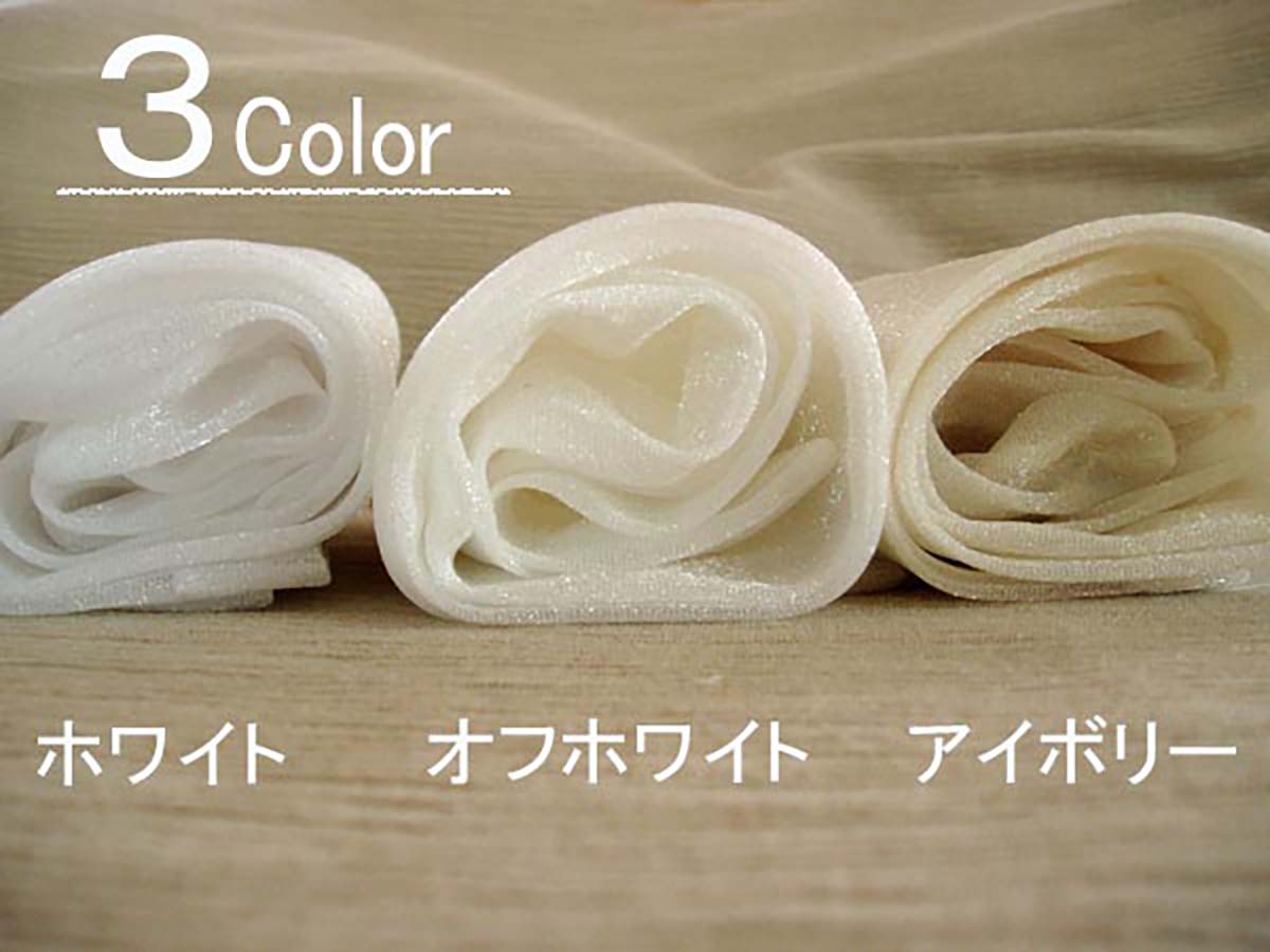 オーガンジーグローブ セミロング 40cmの画像8枚目