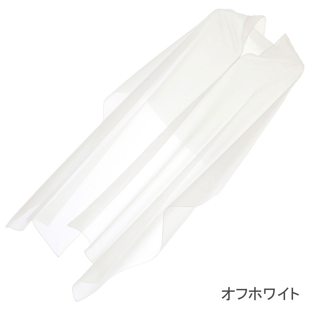 シフォンジョーゼットのソフトドレープショール の画像7枚目