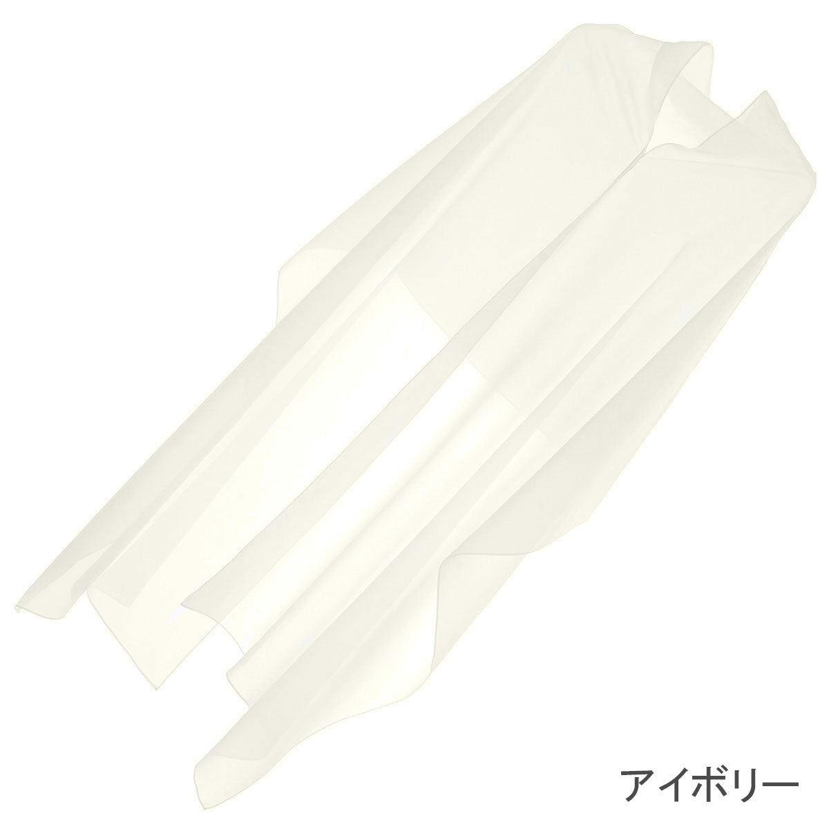 シフォンジョーゼットのソフトドレープショール の画像8枚目