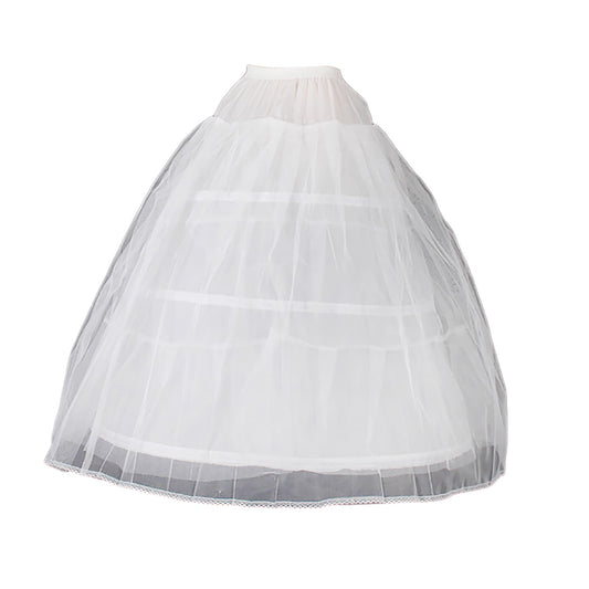 ボリューム自在 3本ワイヤーの定番パニエの画像1枚目