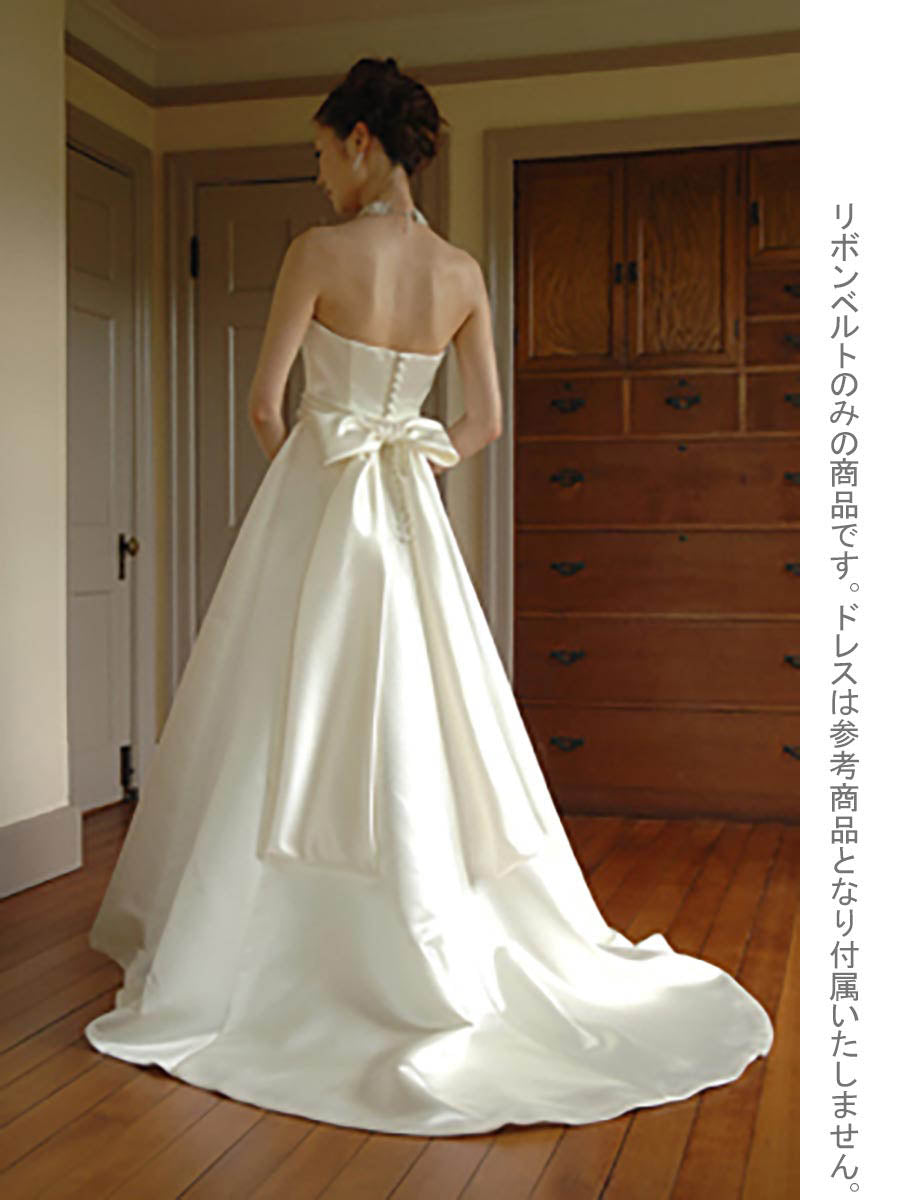 シンプルベルト＆リボン（インポートサテン）の画像5枚目